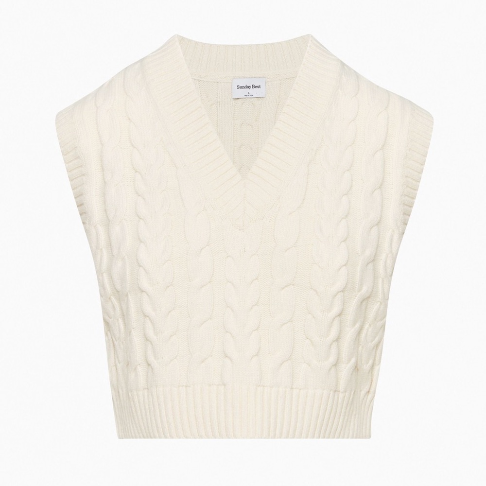 Sunday Best Winston Sweater Vest Size XS - Picture 4 of 10
